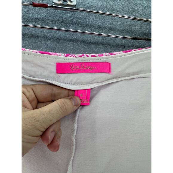 Lilly Pulitzer Colette Womens 8 Knit Skort New Blooms on the Block Pink Preppy - Picture 5 of 9